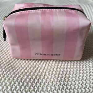 Victoria's Secret Pink Stripe Cosmetic Case